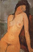 Amedeo Modigliani Seated Nude oil painting on canvas